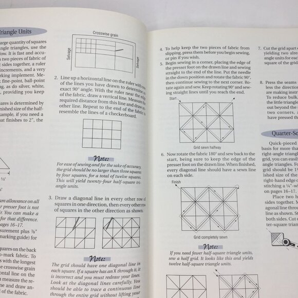Vintage 1994 ScrapMania More Quick-Pieced Scrap Quilts Book Sally Schneider - Picture 3 of 11